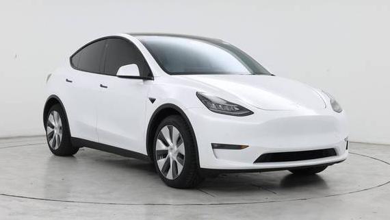 TESLA MODEL Y 2021 5YJYGDEE6MF137008 image